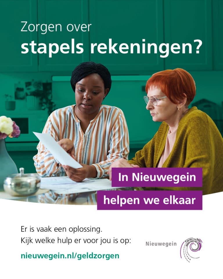 Geldzorgen? Praat erover! Er is vaak een oplossing